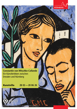 Plakat zur Ausstellung Constantin von Mitschke-Collande