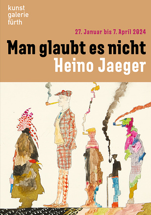 Booklet zur Ausstellung Heino Jaeger