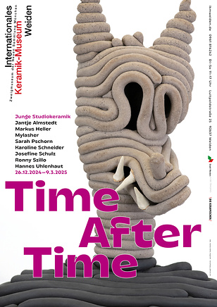 Plakat zur Ausstellung „Time After Time“