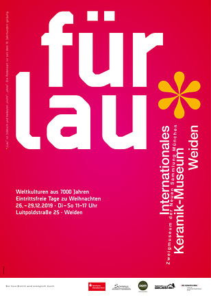 Plakat zu den eintrittsfreien Tagen an Weihnachten