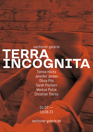 Plakat zur Ausstellung „Terra Inkognita“