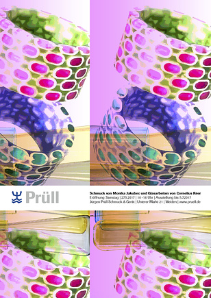 Plakat Ausstellung Jakubec / Réer