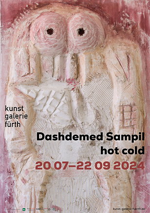 Plakat zur Ausstellung Dashdemed Sampil