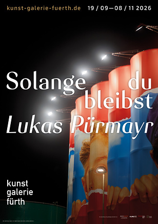 Plakat und Programm zur Ausstellung von Lukas Pürmayr