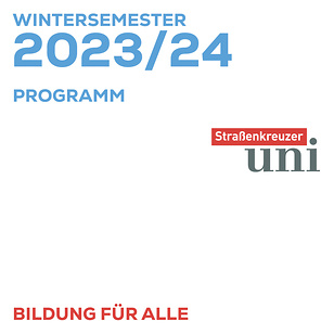 Straßenkreuzer Uni | Programm Wintersemester 2023/24