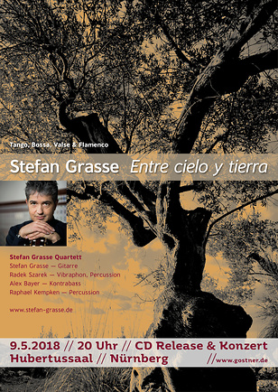 Plakat zur CD-Präsentation