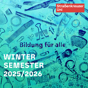 Straßenkreuzer Uni, Programm Wintersemester 2025/26
